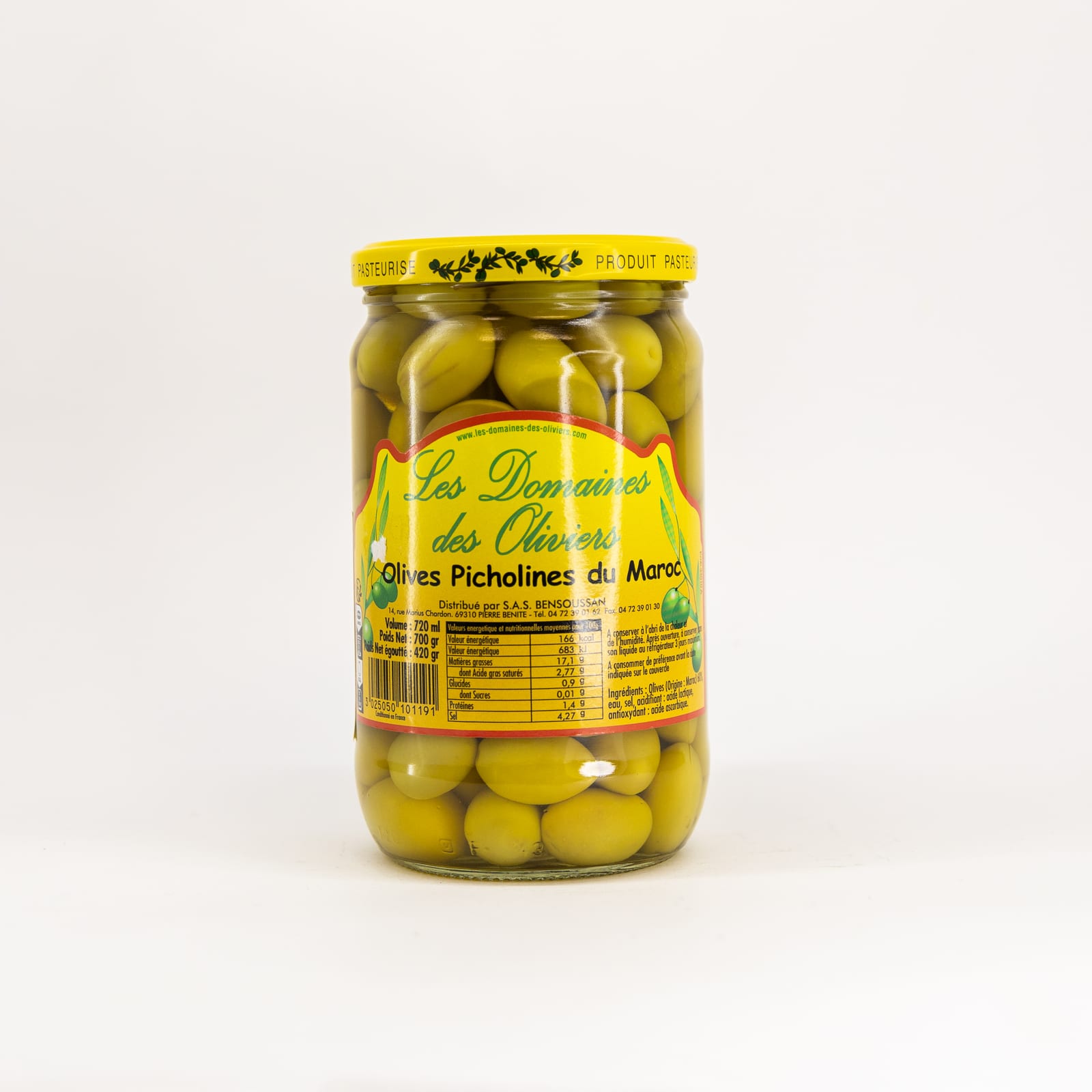 Azeitona Verde de Marrocos720ML