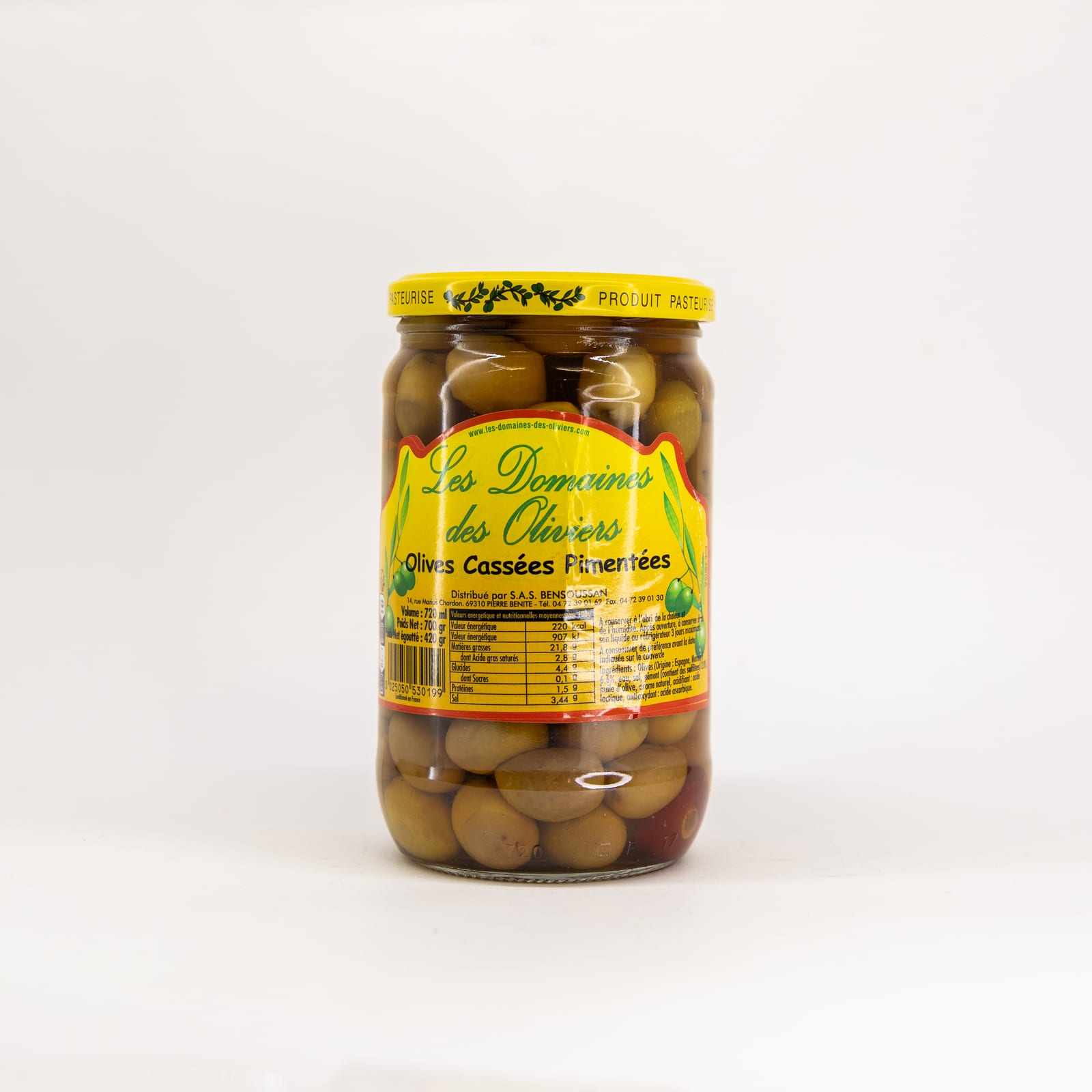 Azeitona Britada Picante 720ML