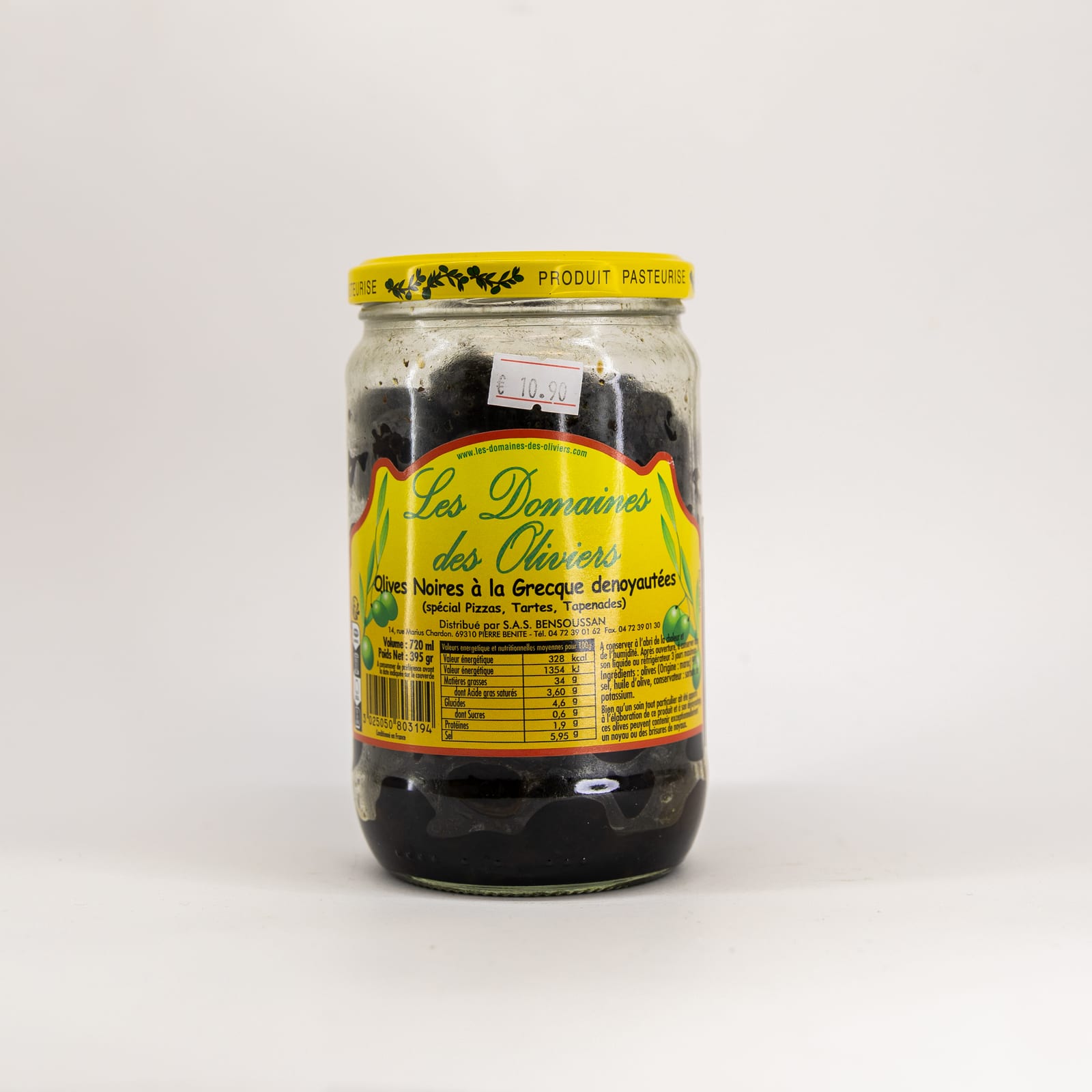 Azeitona Preta Grega S/ Caroço 720ml